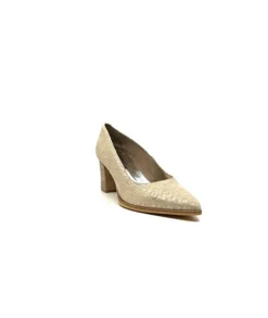 Myma 6627/01 Cuir Beige & Or*Femme Escarpins