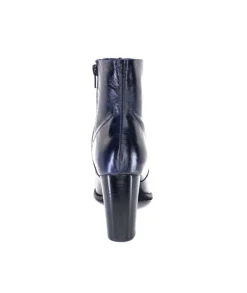 Myma 5805 Cuir Bleu Fonce*Femme Bottines