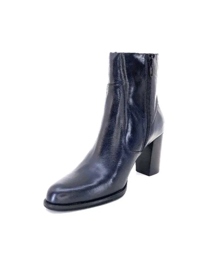 Myma 5805 Cuir Bleu Fonce*Femme Bottines