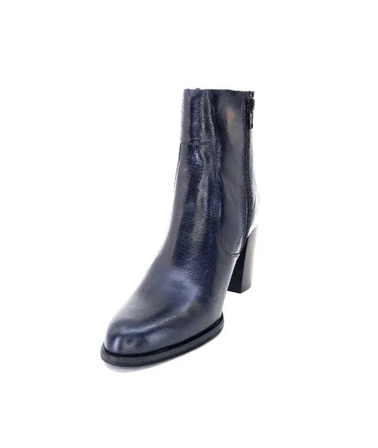 Myma 5805 Cuir Bleu Fonce*Femme Bottines