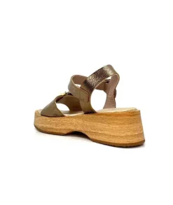 Myma 6596 Cuir Bronze*Femme Plateformes