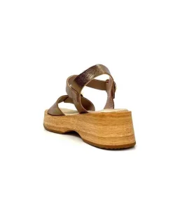Myma 6596 Cuir Bronze*Femme Plateformes