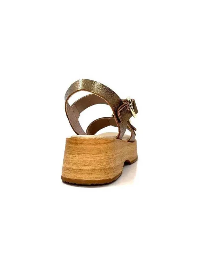 Myma 6596 Cuir Bronze*Femme Plateformes