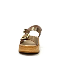 Myma 6596 Cuir Bronze*Femme Plateformes