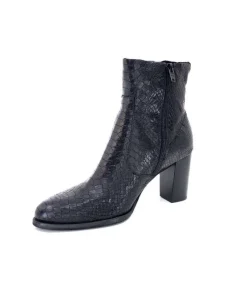 Myma 5805 Cuir Coco Noir*Femme Bottines