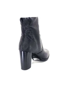 Myma 5805 Cuir Coco Noir*Femme Bottines
