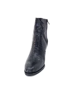 Myma 5805 Cuir Coco Noir*Femme Bottines