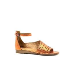 Myma 6410 Cuir Metal Orange*Femme Sandales