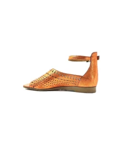 Myma 6410 Cuir Metal Orange*Femme Sandales