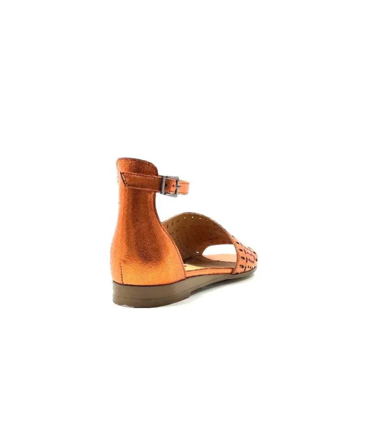 Myma 6410 Cuir Metal Orange*Femme Sandales