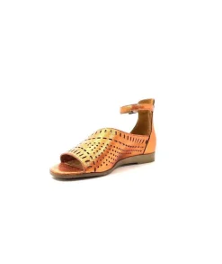 Myma 6410 Cuir Metal Orange*Femme Sandales