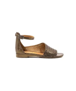 Myma 6410 Cuir Metal Taupe*Femme Sandales