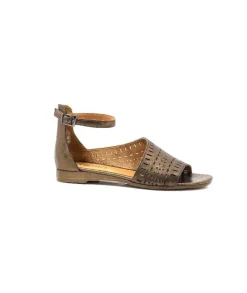 Myma 6410 Cuir Metal Taupe*Femme Sandales