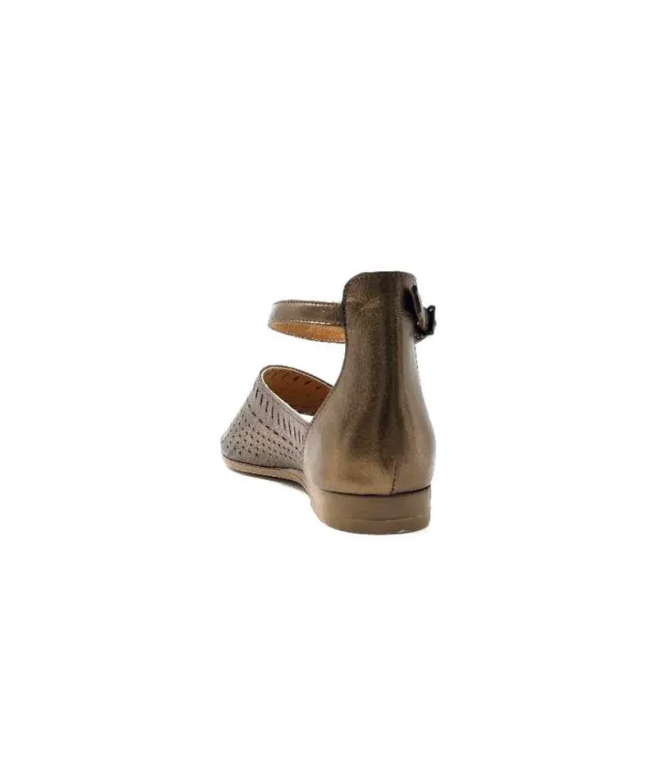 Myma 6410 Cuir Metal Taupe*Femme Sandales