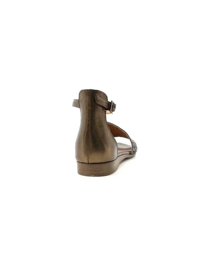 Myma 6410 Cuir Metal Taupe*Femme Sandales