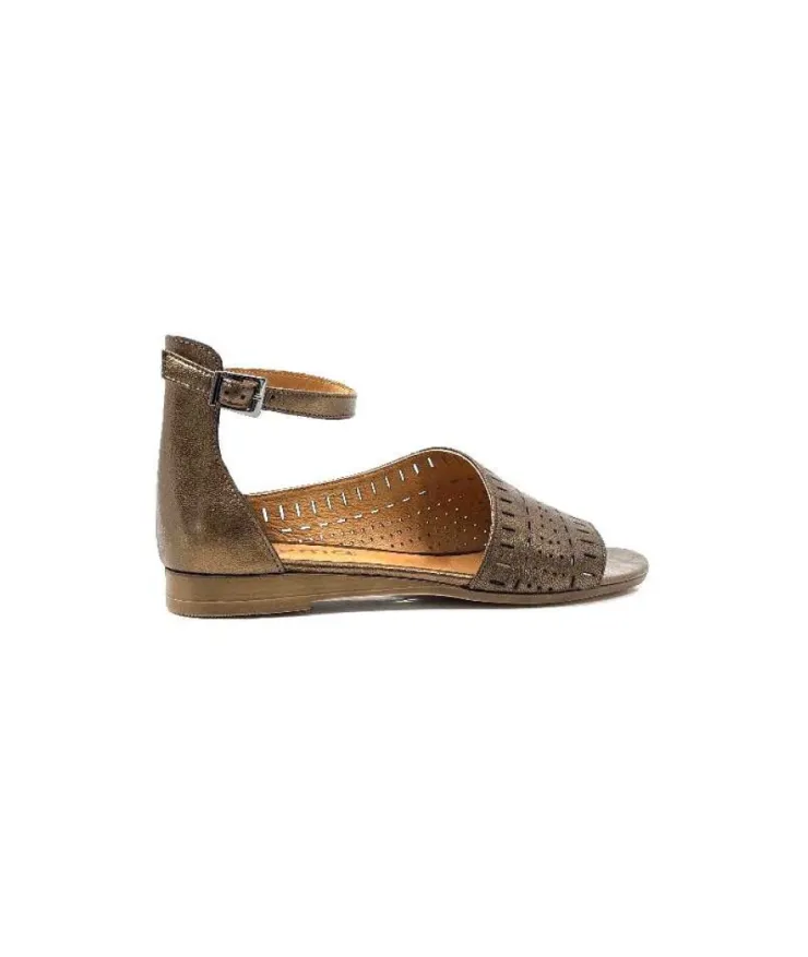 Myma 6410 Cuir Metal Taupe*Femme Sandales
