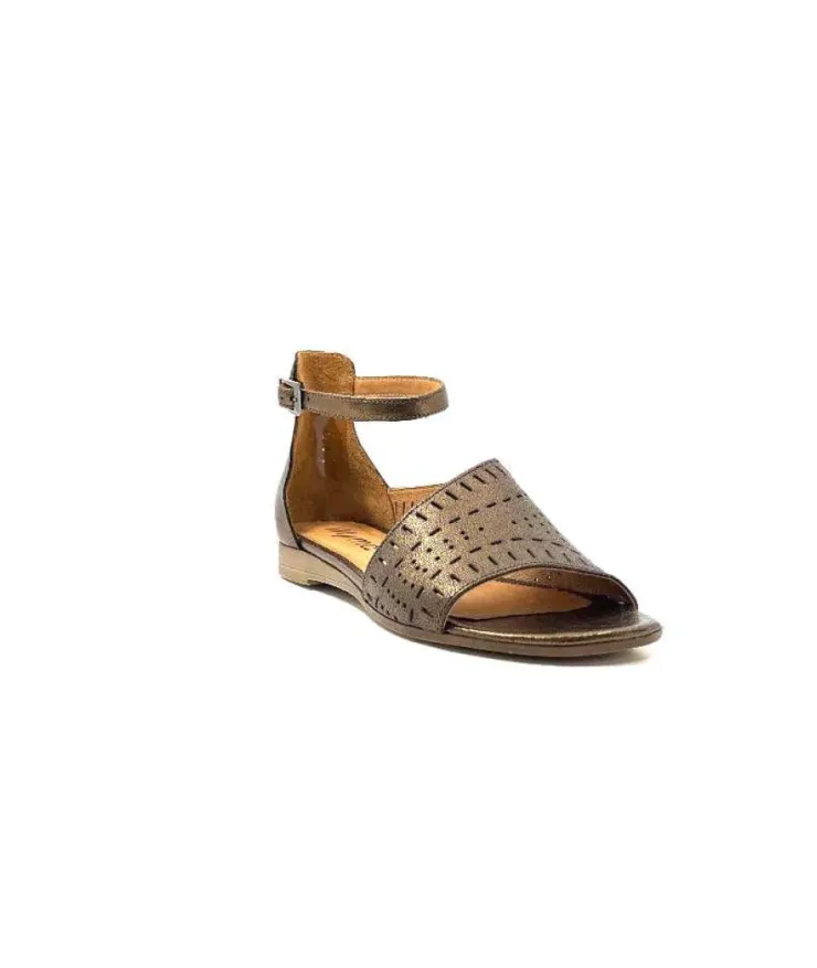 Myma 6410 Cuir Metal Taupe*Femme Sandales