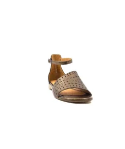 Myma 6410 Cuir Metal Taupe*Femme Sandales