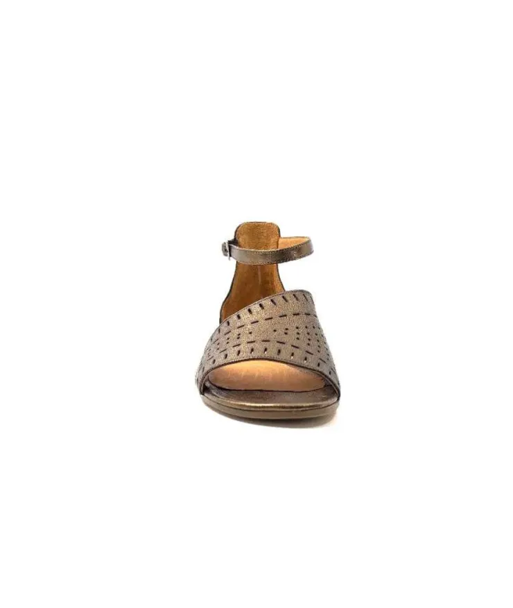 Myma 6410 Cuir Metal Taupe*Femme Sandales