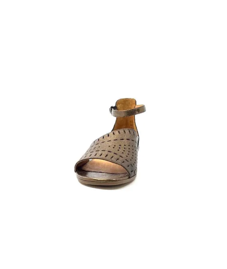 Myma 6410 Cuir Metal Taupe*Femme Sandales