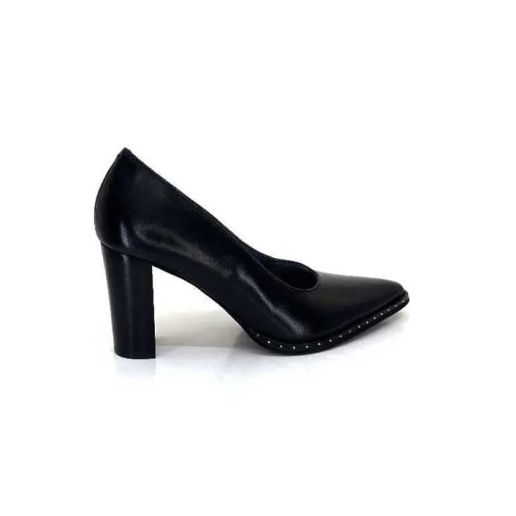 Myma 6735 Cuir Noir*Femme Escarpins