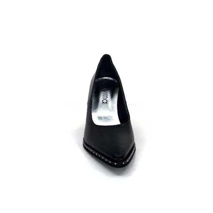 Myma 6735 Cuir Noir*Femme Escarpins