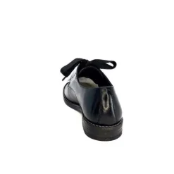 Myma 7008/01 Cuir Noir Vernis Noir*Femme Lacets