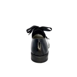 Myma 7008/01 Cuir Noir Vernis Noir*Femme Lacets