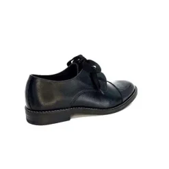 Myma 7008/01 Cuir Noir Vernis Noir*Femme Lacets