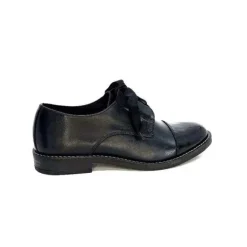 Myma 7008/01 Cuir Noir Vernis Noir*Femme Lacets