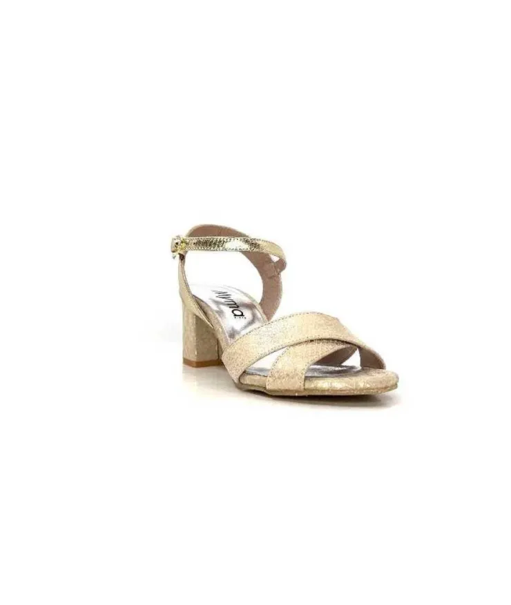 Myma 6552 Cuir Platine*Femme Sandales