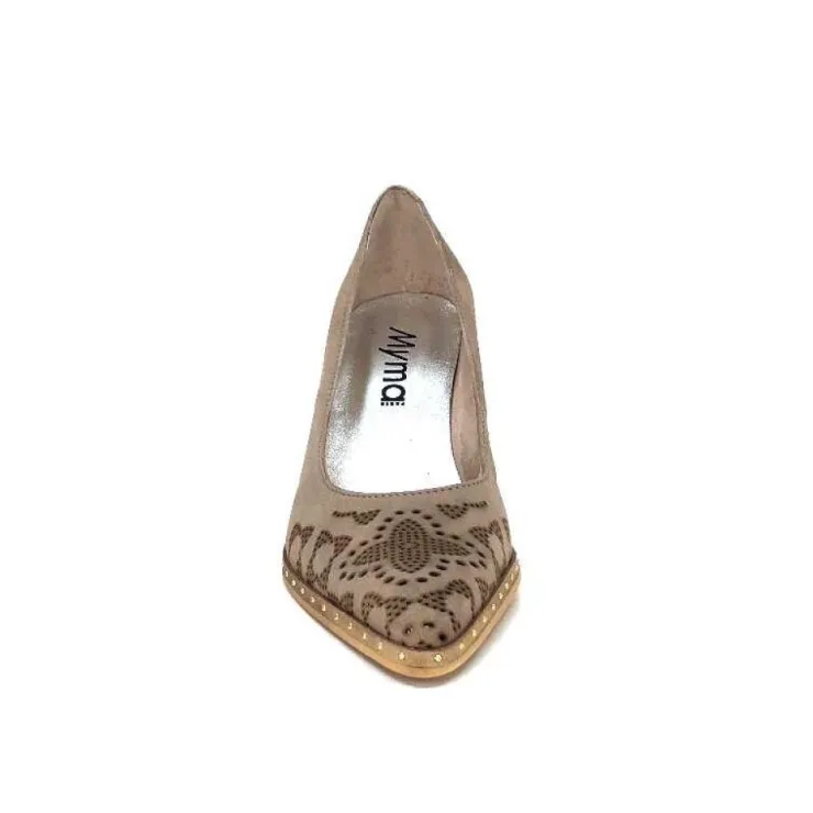 Myma 5369/00 Cuir Taupe*Femme Escarpins