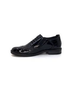 Myma 6009 Cuir Vernis Noir*Femme Mocassins