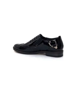 Myma 6009 Cuir Vernis Noir*Femme Mocassins