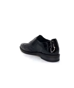 Myma 6009 Cuir Vernis Noir*Femme Mocassins