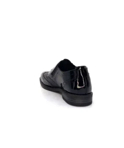 Myma 6009 Cuir Vernis Noir*Femme Mocassins