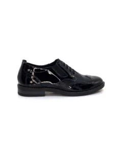 Myma 6009 Cuir Vernis Noir*Femme Mocassins