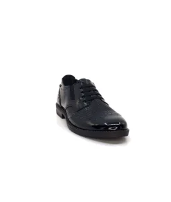 Myma 6009 Cuir Vernis Noir*Femme Mocassins