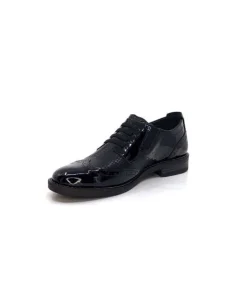 Myma 6009 Cuir Vernis Noir*Femme Mocassins