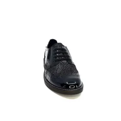 Myma 7009/00 Cuir Vernis Noir*Femme Lacets