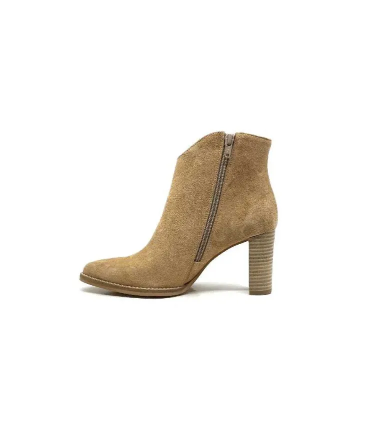 Myma 6600/00 Daim Beige*Femme Bottines Eté