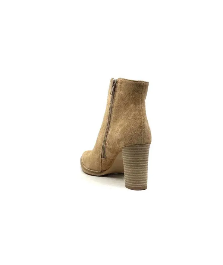 Myma 6600/00 Daim Beige*Femme Bottines Eté