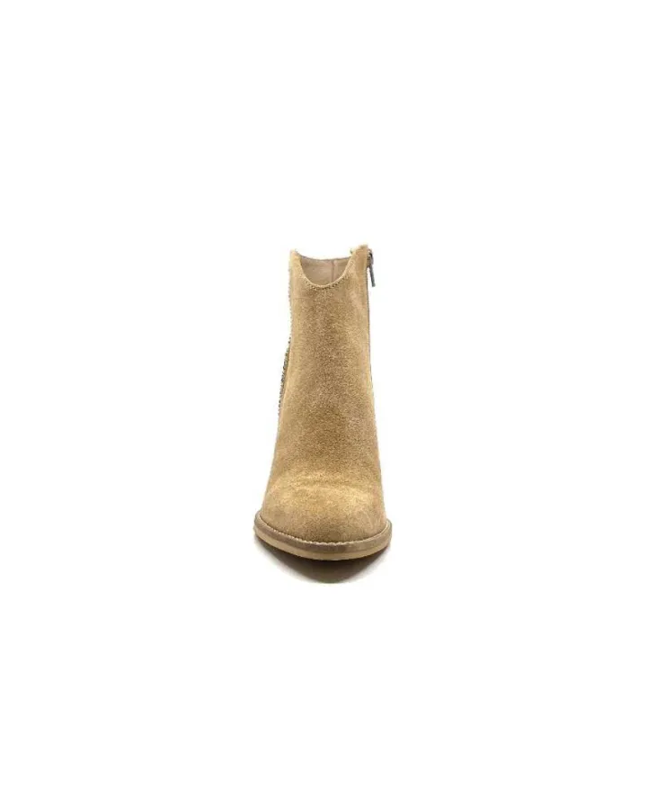 Myma 6600/00 Daim Beige*Femme Bottines Eté