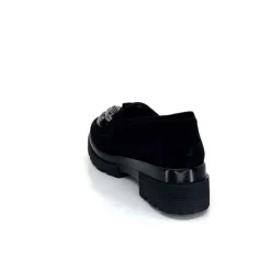 Myma 6768 Daim Noir*Femme Mocassins