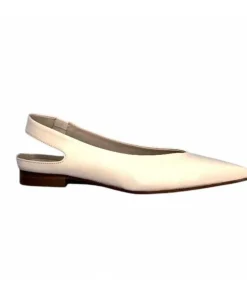 napoleoni 1585 Nappa Cuir Creme Avorio*Femme Ballerines