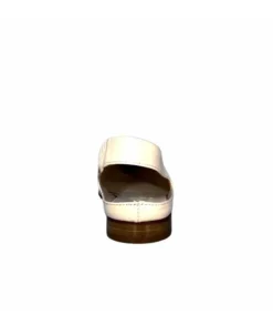 napoleoni 1585 Nappa Cuir Creme Avorio*Femme Ballerines