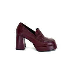 napoleoni A9183 Cuir Bordeaux*Femme Escarpins