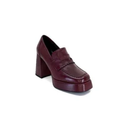napoleoni A9183 Cuir Bordeaux*Femme Escarpins