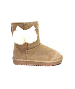 Nathan Baume N78 Daim Beige*Femme Fourrées