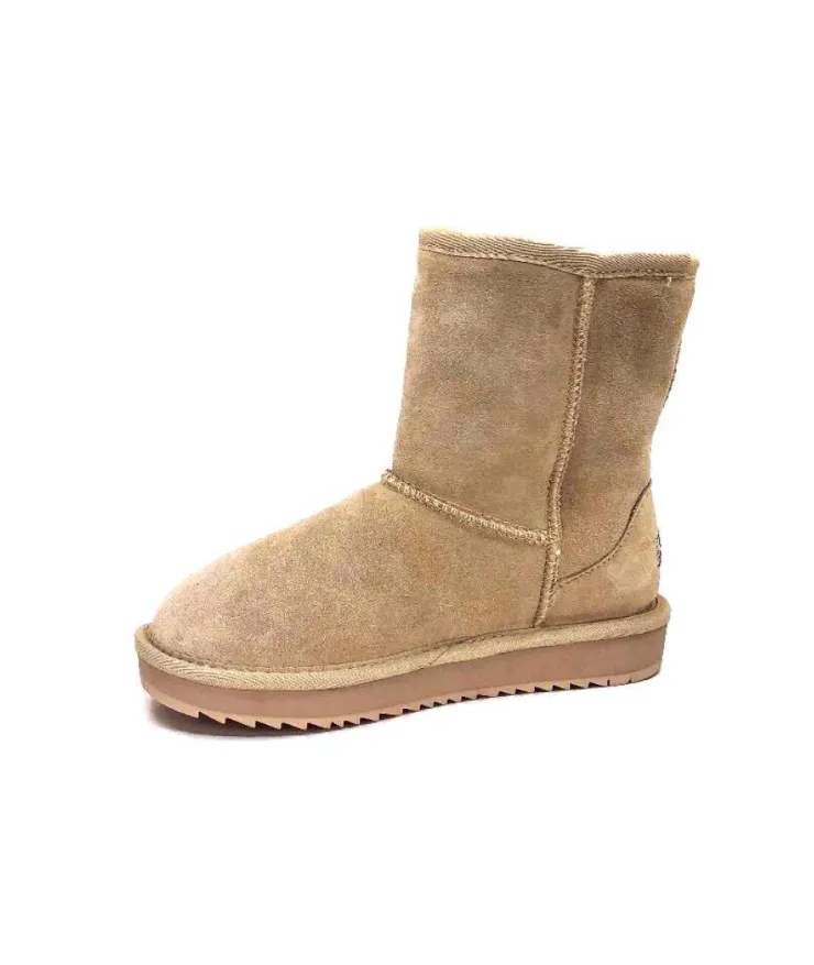 Nathan Baume N78 Daim Beige*Femme Fourrées